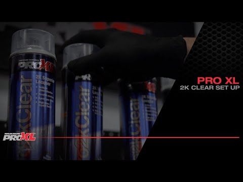 PROXL PRO2KCLEAR 2K Hi-Gloss Clear Coat Aerosol (400ml)